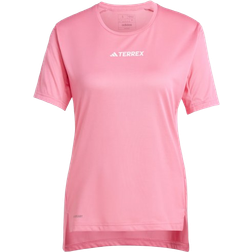 adidas Women's Terrex Multi T-shirt - Pink Fusion
