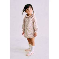 H&M Floral 2-Piece Floral Print Cotton Set - Dusty Pink
