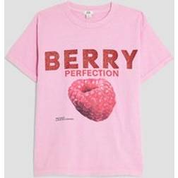 River Island Girls Pink Berry T-Shirt - 5-6 Yrs