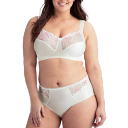 Miss Mary Shine Bra - White