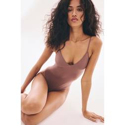 H&M Seamless Body Med Vatterede Skåle - Brun