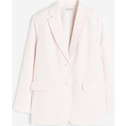 H&M Ladies Oversized Blazer - Light Pink