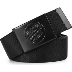Santa Cruz Opus Dot Emboss Web Belt - Black