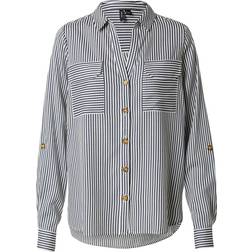 Vero Moda Bumpy Shirt - Navy Stripe