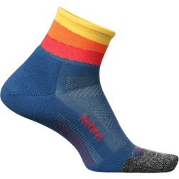 Feetures Elite Ultra Light Quarter Socks - Solar Ascent