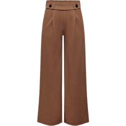 Only Jdygeggo Wide Leg Fit Trousers - Brown/Aztec
