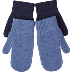Lindex Magic Mittens 2-pack - Dark Navy