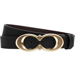 Coach Signature Buckle Belt 25mm - Black/Gold