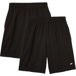 Amazon Essentials Men's Performance Tech Loose Fit Shorts 2-pack - Black