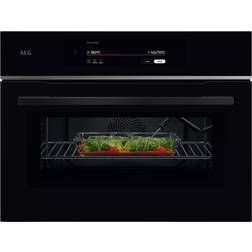 AEG TK9NK821B Built In Combi Microwave Black