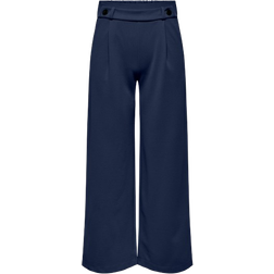 Only Jdygeggo Wide Leg Fit Trousers - Blue/Black Iris