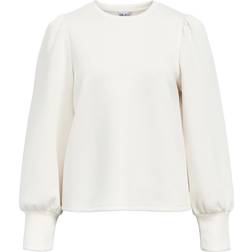 Object Langærmet Top Shirts - Hvid