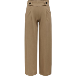 Only Jdygeggo Wide Leg Fit Trousers - Brown/Sepia Tint