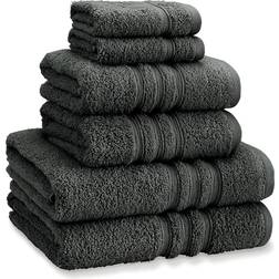 Catherine Lansfield Zero Twist Bath Towel Grey (127x70cm)