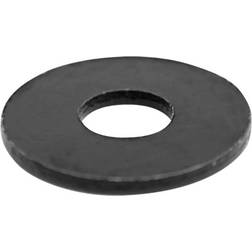 Dresselhaus Rundbricka DIN 9021 M6 Svart 100-pack 100st