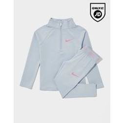 Nike Pacer 1/4 Zip Top Leggings Set Kids - Blue