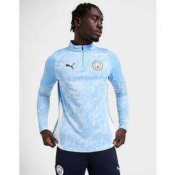 Puma Manchester City FC Training 1/4 Zip Top Blue XS