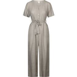 Trespass Womens Jumpsuit Ariya - Sage Mist Stripe