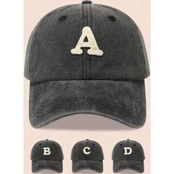 Shein Child 26-Letter Baseball Cap Washed Toddler Boys Girls Sun Hat - UV