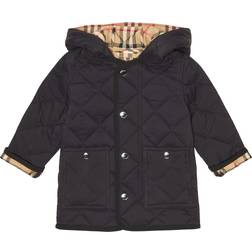 Burberry Kid's Quilted Jacket - Black (P00694881)