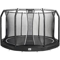 Salta Premium Ground Trampoline 427cm + Safety Net Black