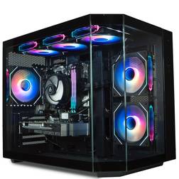 IONZ Gaming PC Ryzen 7 5700X NVIDIA RTX 4060 16GB RAM 1TB SSD