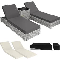 tectake 403770 - 2-pack - Light Grey