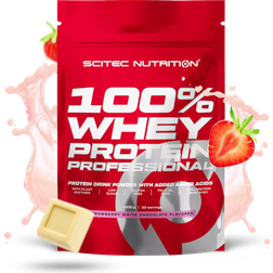 Scitec Nutrition Whey Protein Professional - Strawberry White Chocolate 1000g