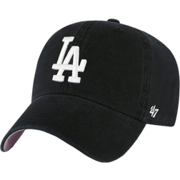 '47 Los Angeles Dodgers Clean Up Cap - Black/White