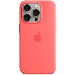 Apple Silicone Case with MagSafe for iPhone 15 Pro Pink