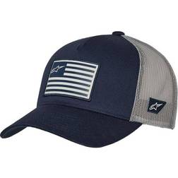 Alpinestars Flag Snapback Cap - Navy/Grey