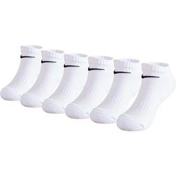 Nike Basic Low Socks 6-Pack - White (RN0028-001)