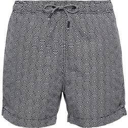 Superdry Studios Swim Shorts - Mono Hex Black