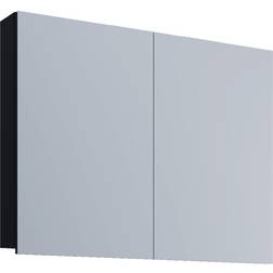 VCM Spiegelschrank VCB 1 80 cm Schwarz