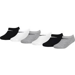 Nike Basic Low Socks 6-Pack - White/Black/Grey (RN0028-W2F)