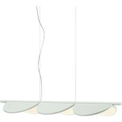 Flos Almendra Linear S3 Off White Pendant Lamp 128.6cm