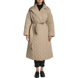 Tommy Hilfiger Sorona Quiltad Trenchcoat - Beige