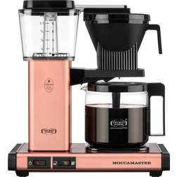 Moccamaster Select kaffebryggare, roséguld