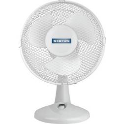 Status 9" Desk Fan White