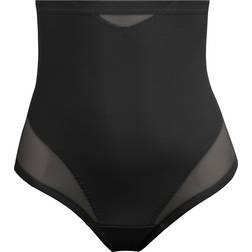 Miraclesuit Sexy Sheer Shaping High Waist Thong - Black