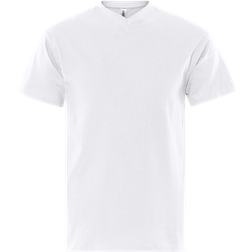 Fristads Acode V-Neck T-shirt 1913 BSJ - White