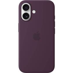 Apple Silicone Case with MagSafe for iPhone 16 Plum