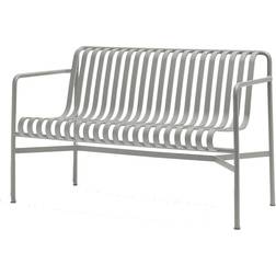 Hay Palissade Dining 128cm - Sky Grey Havebænk