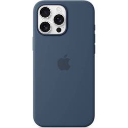 Apple Silicone Case with MagSafe for iPhone 16 Pro Max Denim