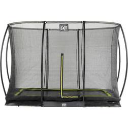 Exit Toys Silhouette Ground Trampoline 214x305cm + Safety Net Black