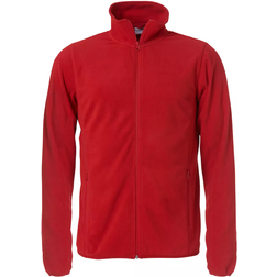 Clique Basic Micro Fleece Jacket Men - Red