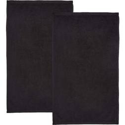 Catherine Lansfield Quick Dry Bath Towel Black (140x90cm)