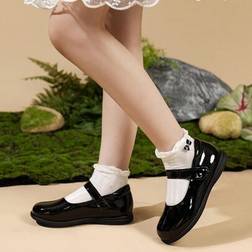 Shein Girl's Elegant Mary Jane Flats Comfortable Spring