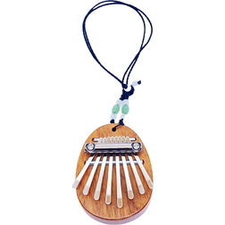 Shein 8 Key Mini Thumb Piano Kalimba Solid Wood Finger Piano For Beginners Portable