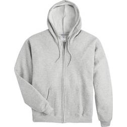 Hanes Men's EcoSmart Fleece Full-Zip Hoodie - Ash
